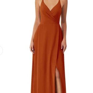 Azazie Davis Dress Paprika